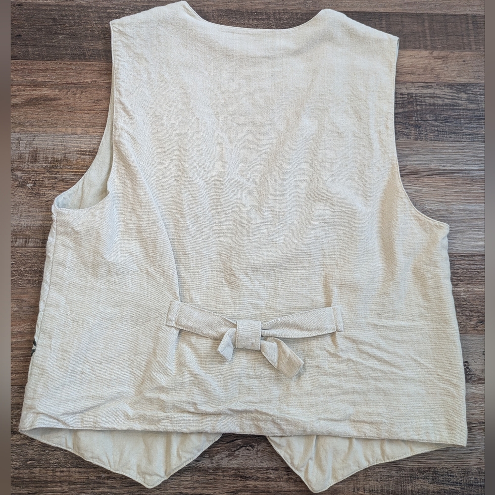 Vintage New Directions Patchwork Embroidered Flor… - image 2